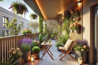 Aranżacja balkonu według Chata GPT