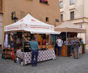 Na Starym Mieście w Lublinie trwa Jarmark Inspiracji w ramach Europejskiego Festiwalu Smaku