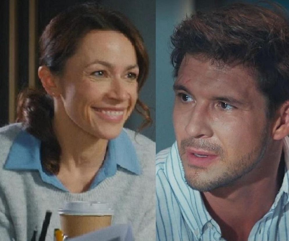 M jak miłość. Martyna (Magdalena Turczeniewicz), Marcin (Mikołaj Roznerski)
