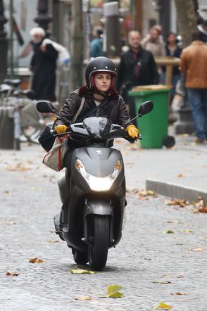 Kristen Stewart na planie Personal Shopper