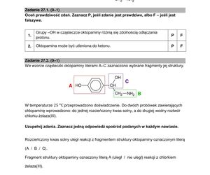 Matura 2025 chemia rozszerzona - arkusz CKE 16.05.2025 - Formuła 2015