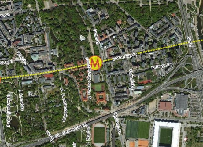 Metro M5 – stacja Solec