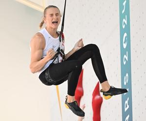 IO 2024 w Paryżu. Aleksandra Kałucka z rekordem życiowym! Tarnowianka awansowała do ćwierćfinału wspinaczki sportowej na czas