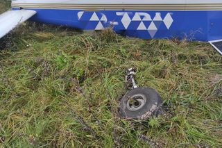 Awaria silnika w awionetce. Dwie osoby na pokładzie, chwile grozy w powietrzu!