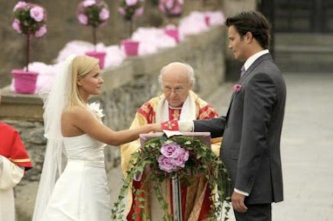 Pierwsza miłość. Paweł Krzyżanowski (Mikołaj Krawczyk), Marysia (Aneta Zając)