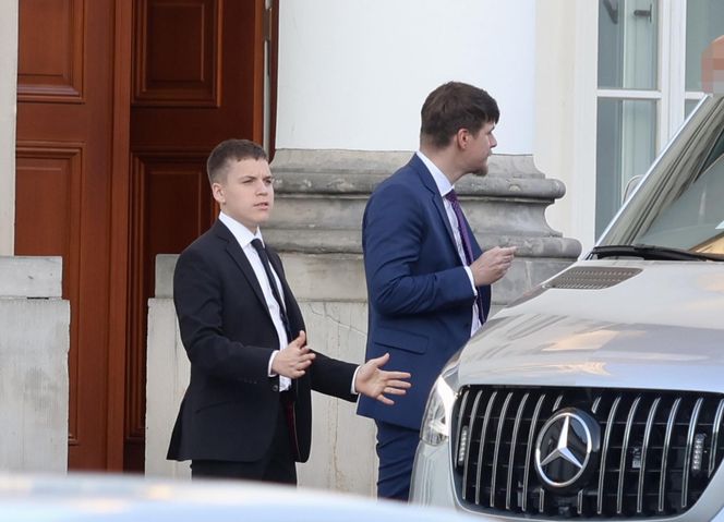 Rodzina Nawrockich przyłapana pod Belwederem! Gdzie pojechali? 