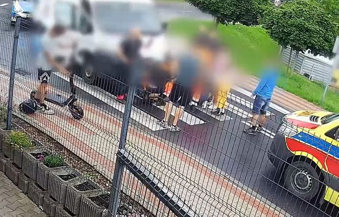 12-latek wpadł wprost pod dostawczaka