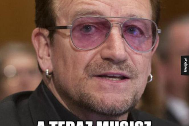 Bono: najgłupsze dowcipy i memy o frontmanie U2