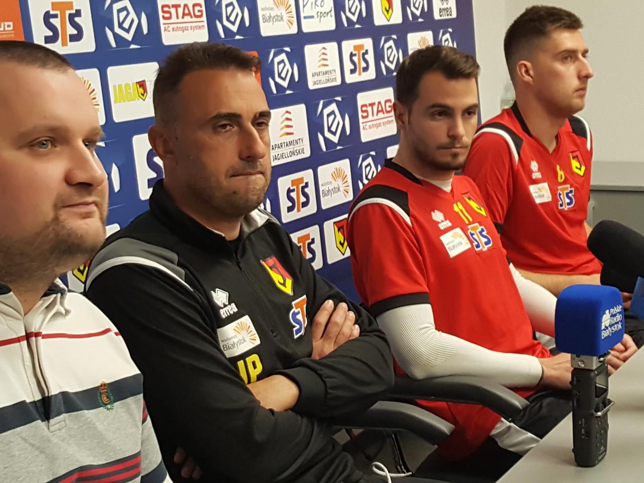 Jagiellonia gotowa do walki o punkty. Trener:  Wszystko zależy od nas