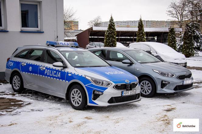 Bełchatów: Policja ma dwa nowe radiowozy! Ruszą do pracy w prewencji i pionie kryminalnym [FOTO]