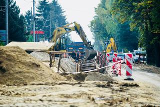 Trwa wyścig z czasem przy budowie Rokicińskiej. Drogowcy chcą zdążyć przed zimą [AUDIO]