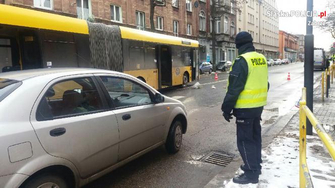 Naćpany kierowca autobusu potrącił pieszą