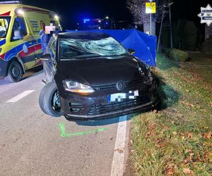 20-latek zignorował znak STOP i potrącił seniorkę. Kobieta nie żyje