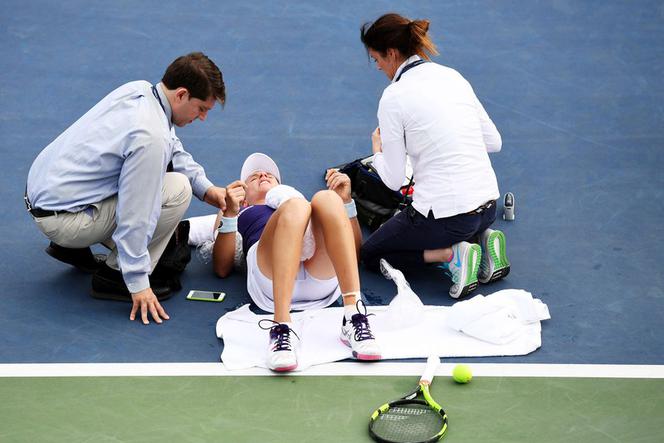 Johanna Konta zasłabła w czasie meczu na US Open