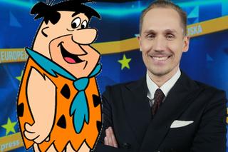 Konrad Berkowicz jak Fred Flintstone!