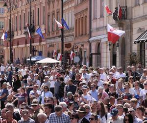 Uroczystości z okazji święta Konstytucji 3 Maja na Placu Zamkowym w Warszawie