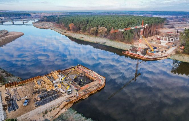 Nowy most na odcinku S19 Malewice-Chlebczyn (końcówka 2024 r.)