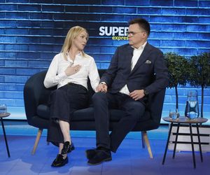 Szymon Hołownia z żoną, Urszulą Brzezińską-Hołownią