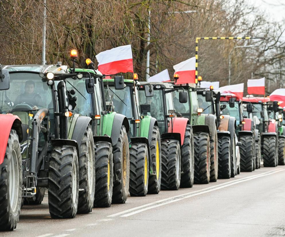Wielki protest rolników w Polsce 9 lutego. Gdzie ciągniki będą blokować drogi? Powstała specjalna mapa