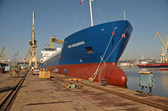 Rosyjski statek aresztowany w szczecińskiej stoczni 