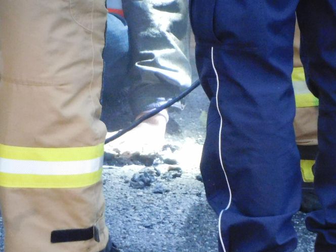 Ostatnie Pokolenie przykleiło się do jezdni na S8. Strażacy musieli skuć asfalt