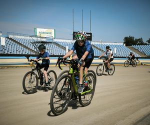 Rowerowa stolica Polski na stadionie 