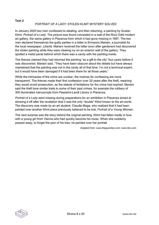 Matura 2025: angielski dwujęzyczny 8.05.2025. Arkusze CKE i odpowiedzi