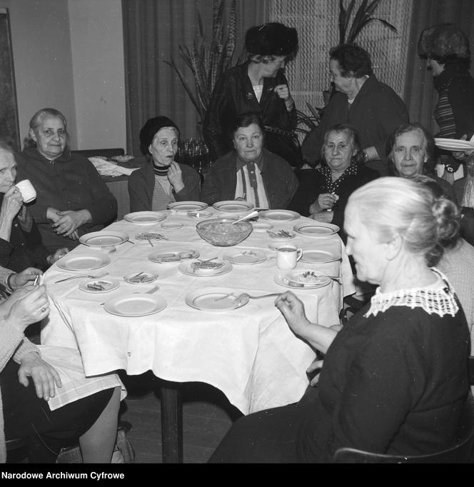 Wigilia organizowana przez Polski Komitet Pomocy Społecznej w Warszawie - 1975 r.