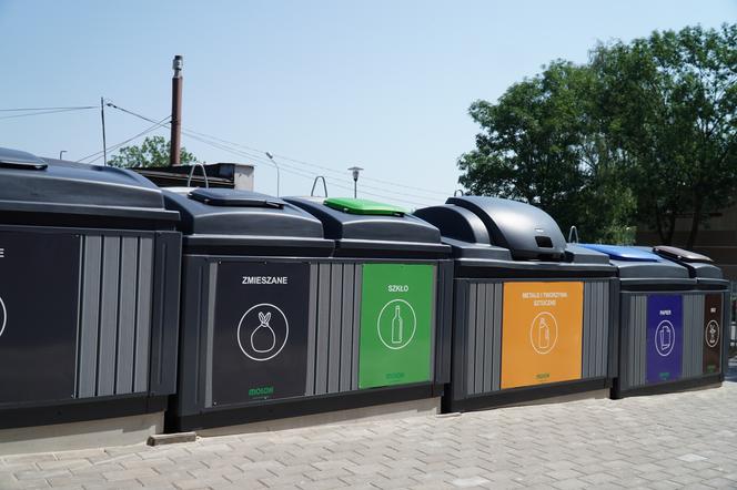 Nowe pojemniki na odpady w Kielcach