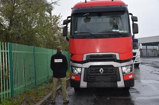 Kradziona ciężarówka zmierzała na Białoruś. Próbę przemytu wykryto w Kukurykach