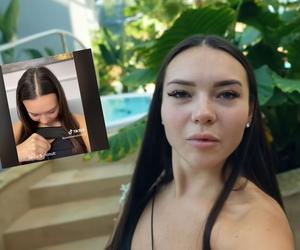 Dziewczyna Mini Majka ZACHWYCONA swoim WIĘKSZYM biustem. Pokazała na tym nagraniu