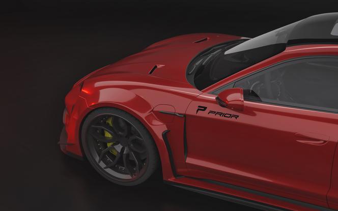 (2020) Porsche Taycan Turbo S po tuningu Prior Design