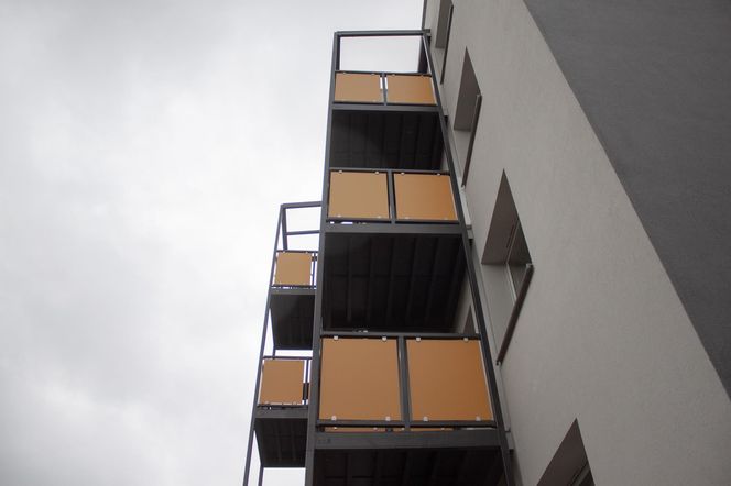 Blok przy Fredry 7 w Katowicach po termomodernizacji