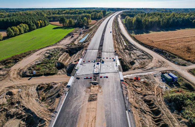 S19 Malewice-Chlebczyn w budowie