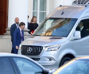 Rodzina Nawrockich przyłapana pod Belwederem! Gdzie pojechali? 