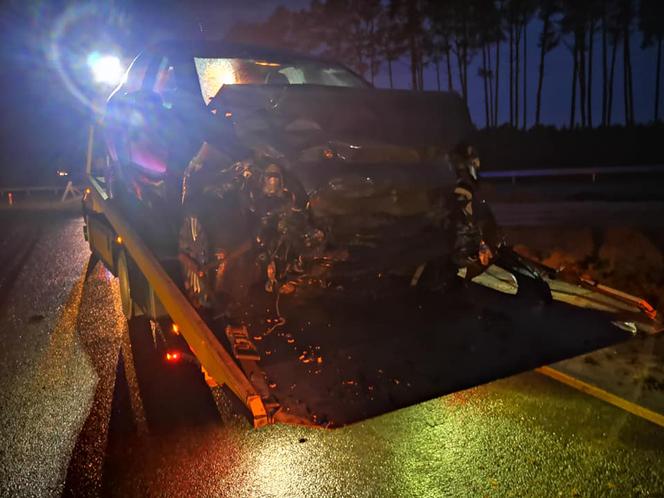 Wypadek na DK 10 w Białych Błotach! Spore utrudnienia dla kierowców [ZDJĘCIA] 