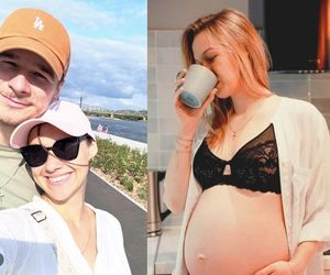Intymna sesja ciążowa dziewczyny Daniela Nawrockiego. Z ojcem dziecka wystąpiła w Dzień dobry TVN