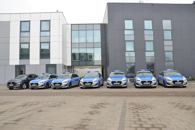 Nowe radiowozy marki Hyundai dla gdańskich policjantów