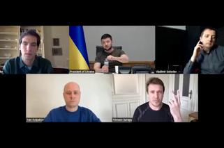 Zełenski w wywiadzie z rosyjskimi dziennikarzami: Putin powinien spotkać się ze mną 