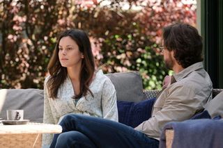 M jak miłość odc. 1880. Mariusz (Mateusz Mosiewicz), Kasia (Paulina Lasota)