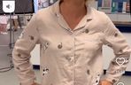M jak miłość. Dorota (Iwona Rejzner) na planie