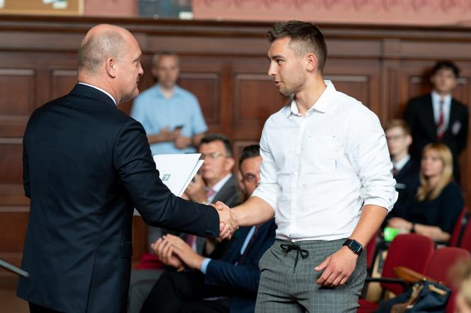 Wręczenie nagród dla najlepszych uczniów w Szczecinie