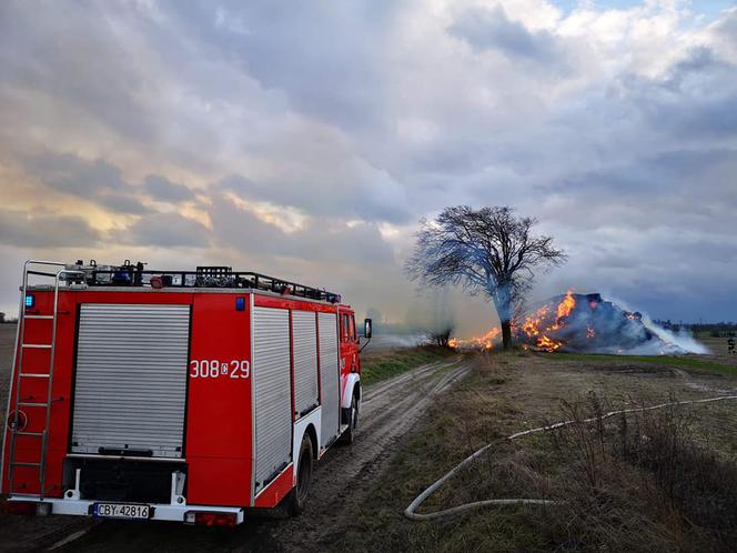 Dym widoczny był z DK 10. Strażacy walczyli z ogniem dwanaście godzin!