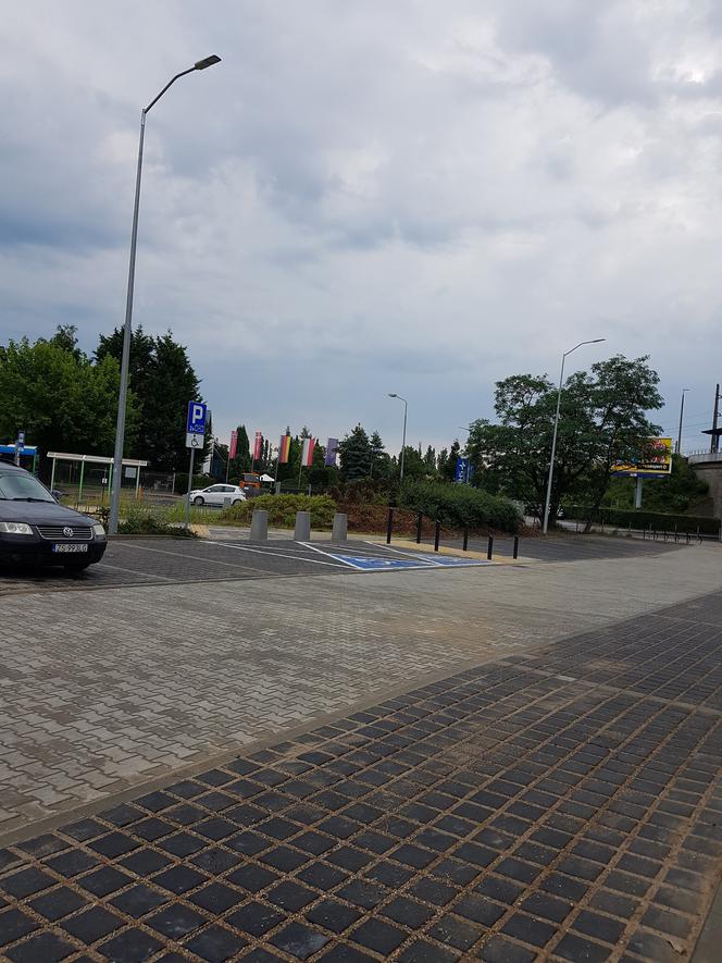 Nowy parking przy stacji Szczecin Zdroje