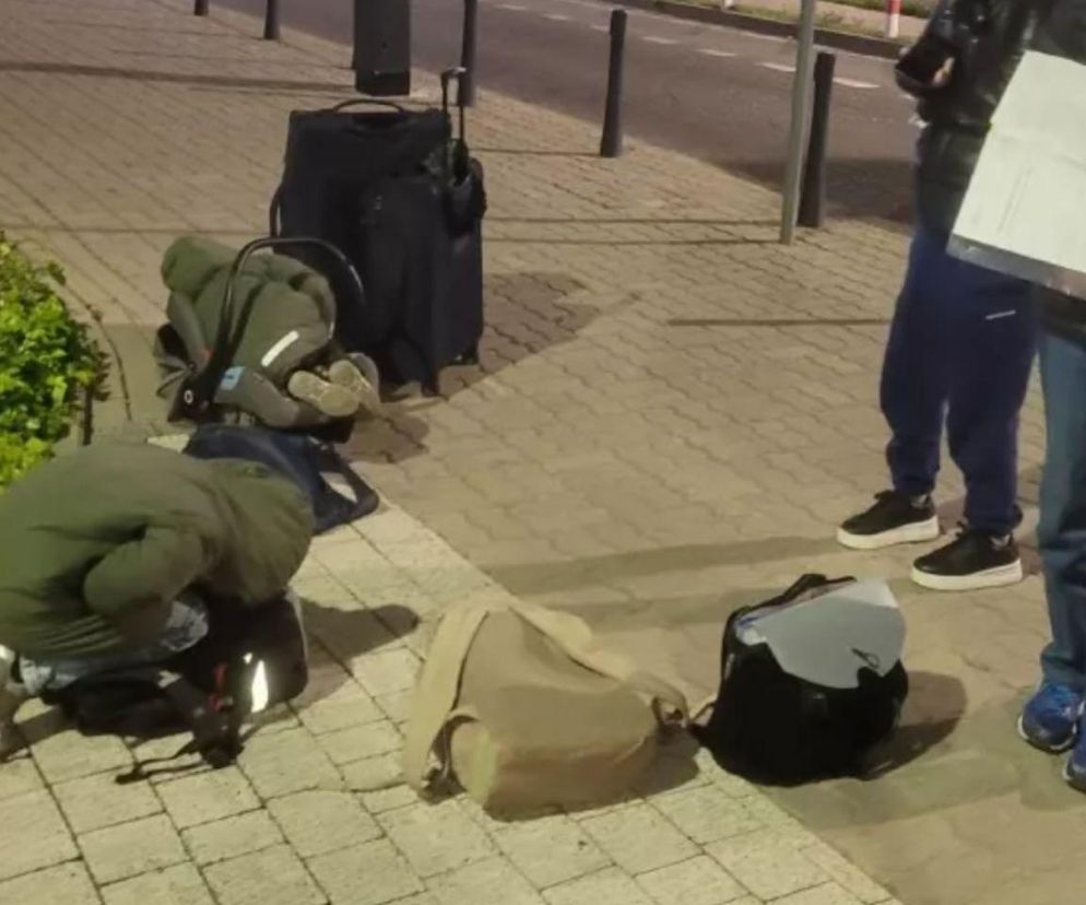 Ciężarna Ukrainka z 3 głodnych i zziębniętych dzieci koczowała na ulicy. Musiała uciekać od partnera
