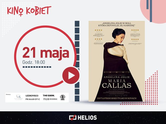 Siedlecki Helios zaprasza 21 maja na film „Maria Callas” w ramach „Kina Kobiet”