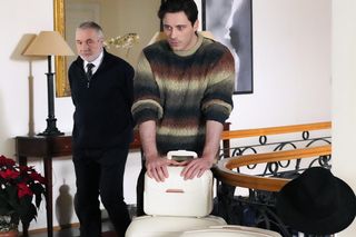 Barwy szczęścia, odcinek 3196: Cezary (Marcel Opaliński), Andrzej (Leon Charewicz)