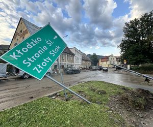 Lądek-Zdrój po przejściu fali powodziowej