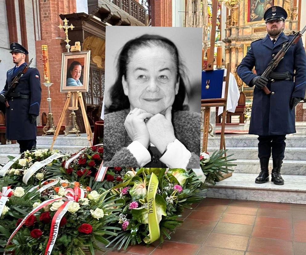Ostatnie pożegnanie Hanny Gucwińskiej. Spoczęła na Cmentarzu Osobowickim