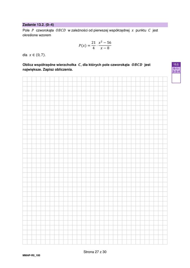 Matura matematyka rozszerzona - arkusz CKE próbny 12.12.2024